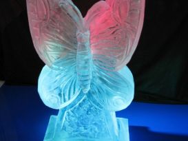 Butterfly 1 Ice Sculpture